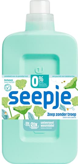 Seepje Wasmiddel Parfumvrij (945 ml) — thumbnail 1