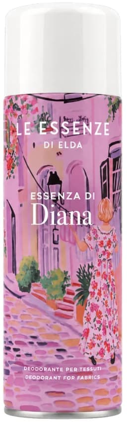 Le Essenze di Elda Textielspray Diana – Kledingparfum en Textielverfrisser voor Kleding en Beddengoed 400ml — thumbnail 2