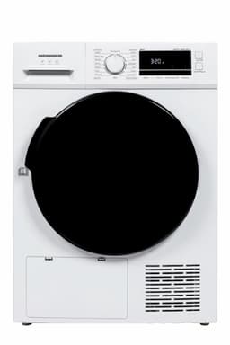 Heinner HHPD-M8G3D++ Warmtepompdroger – 8 kg – Energieklasse D – 16 Programma’s – Digitaal Display – Snelprogramma – Startuitstel – Anti-kreukfunctie – Trommelverlichting – Kinderslot – Wit – 5 Jaar Garantie — thumbnail 1