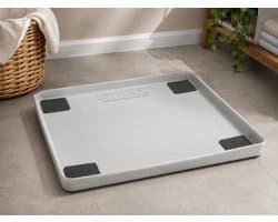 Waterdichte Lekbak wasmachine - Opvangbak Wasmachines - en Drogers - met Trillingsdemping - 62 x 62 cm - polyethyleen