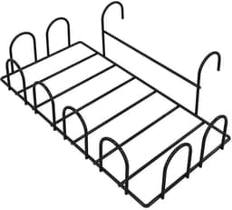 Balkon Droogrek - Multifunctioneel - Schoenen Droogrek - Vensterbank Droogrek - Kledinghanger - voor Zowel Binnen Als Buiten - Zwart — thumbnail 1