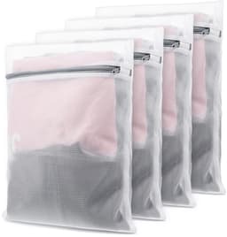 IMPERATORIS® Waszakjes voor Wasmachine - Bescherming voor Fijne Was en Schoenen - Mesh Wasnet met Rits - Voorkomt Slijtage - Set van 7 - Creame Wit — thumbnail 1