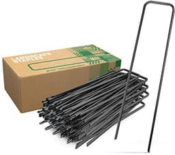 Grondankers voor Tuin en Schutting - 25 Stuks - 150 mm Lang, Voor Onkruidvlies en Net — thumbnail 1