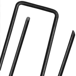 Grondankers van koolstofstaal - Robuuste haringen voor tuin en camping - 100 stuks - 150x25x3mm — thumbnail 3