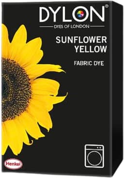 Dylon - Textielverf - Sunflower Yellow - Kleurvaste Textielverf - 350g - Voordeelverpakking - 2 stuks - Gele verf - Kleurstof — thumbnail 2