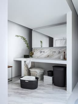 Curver Filo Wasmand - 45L - Antraciet — thumbnail 4
