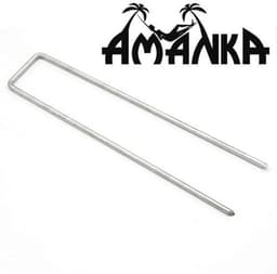 100 stuks Ø3mm Gondankers - 150x30mm Bevestigingsankers voor Tuin en Kamperen — thumbnail 3