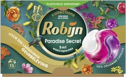 3 x Robijn – 3-in-1 Wascapsules – Paradise Secret - 15 Capsules - Grootverpakking - Koffiezetapparaat — thumbnail 3