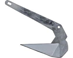 Gegalvaniseerd Delta Anker 14 lbs en 22 lbs voor Bootveiligheid