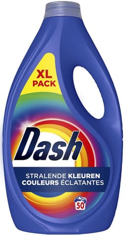 Dash Waskracht Vloeibaar Wasmiddel - Briljante Kleuren - 4 x 50 Wasbeurten — thumbnail 2