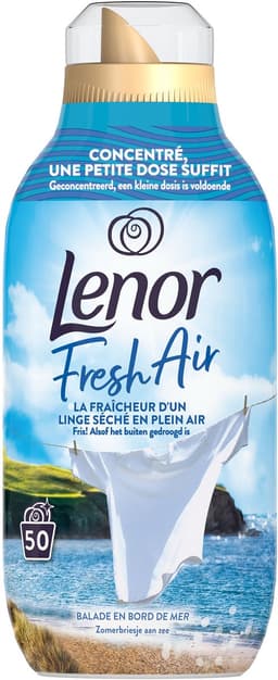 Lenor Fresh Air Wasverzachter - Zomerbriesje aan zee - 8 x 50 Wasbeurten — thumbnail 3