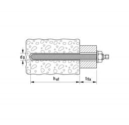 Ankerstang M12 x 300 mm Gegalvaniseerd Staal - Set van 10 Stuks — thumbnail 3