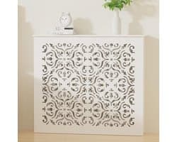 Wasmachine Opbergrek - Badkamer Organizer - Ruimte Besparen - Verstelbare Voeten - 75x65x105cm - Zwart
