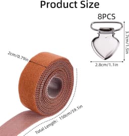 Canvas Spanners - Borduurclips - Handwerken - Universeel Handborduurwerk - 8 Stuks — thumbnail 5