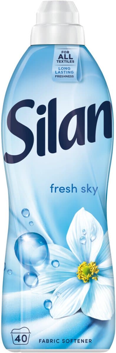 Silan Wasverzachter - Fresh Sky 880ml - 12 x 40 Wasbeurten - Voordeelverpakking — afbeelding 1