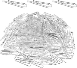 Bevestigingsclip - 300 Stuks - Shirtclip - Kunststof - Verpakkingsclip - Plastic krokodillenklemmen - Confectieklem overhemd - Voor het bevestigen van shirts - Voor stropdassen/ sokken - Geschikt voor kleding en verpakkingen - 38 mm - Transparant — thumbnail 1