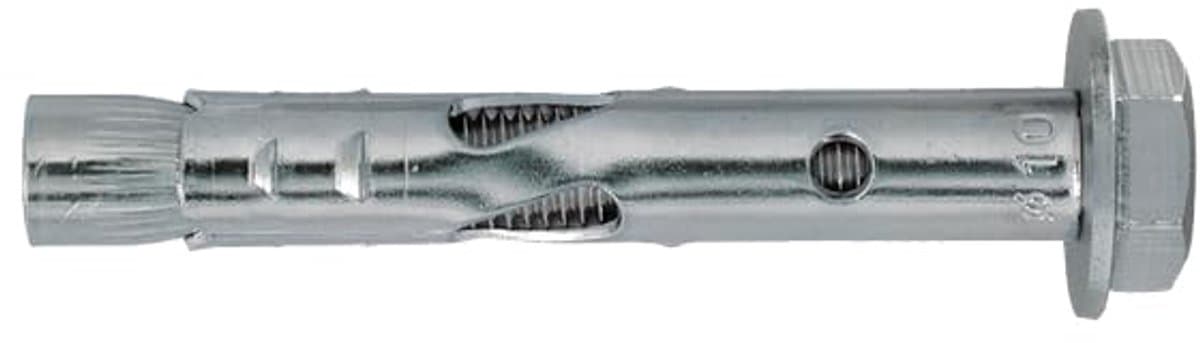 Hulsanker - Boutanker Betonanker - Zware Objecten Bevestigen - Cr3+ Verzinkt Staal - M6x65 mm - Natuurlijk — afbeelding 1