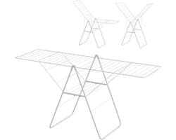 Wasrek - Droogrek Inklapbaar - 27 meter drooglengte - Wit – Bodo