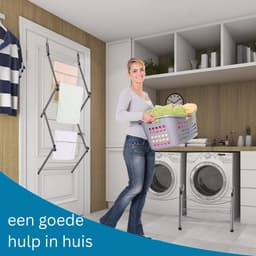 Wasrek Hangend Trapgat - Voor Radiator - Droogrek Ophangbaar — thumbnail 4