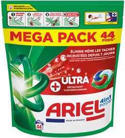 Ariel 4in1 Wasmiddel Pods +Ultra Vlekverwijderaar - 44 Wasbeurten — thumbnail 1