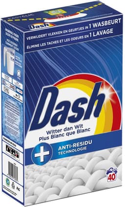 Dash Waspoeder Witter Dan Wit 40 Wasbeurten 2,2 kg — thumbnail 5