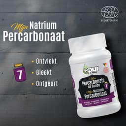Epur Natrium Percarbonaat — Vlekverwijderaar & Witmaker voor Textiel — Zonder Chloor & Fosfaat — Ecocert — 400g — thumbnail 3