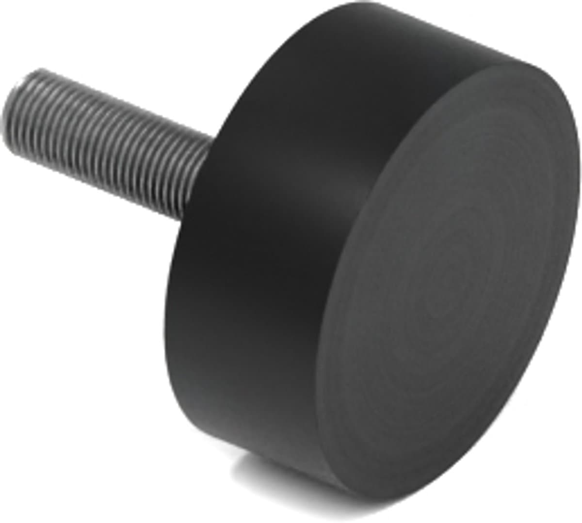 Rubbermagazijn - Trillingsdemper - Type D - 25x10mm - M6 - Set 10 stuks — afbeelding 1