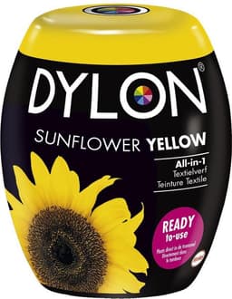 3x Dylon Textielverf Yellow Sunflower 350 gr — thumbnail 1