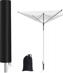 Waterdichte Afdekking voor Wasrek - 180 x 30 x 30 cm - 210D Oxford Stof - Voor Buitengebruik — thumbnail 1