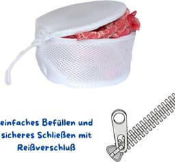 BH Wasnet - Transparant - Set van 3 - Beschermende Waszak voor Fijnwasgoed - Voor Beha's en Gevoelige Kledingstukken — thumbnail 5