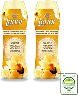 2 x Lenor - Geurbooster - Gouden Orchidee - 22 Wasbeurten - Grootverpakking - Geurbooster Was - Geur In Was - Geur In Kleding - Wasgeur - Geur In Wasmachine — thumbnail 1