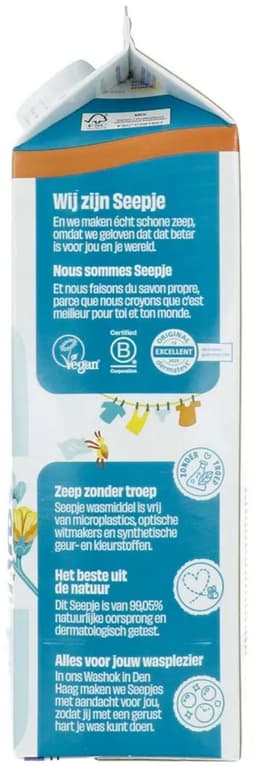 Seepje Wasmiddel Refill Pak Universeel - 945 ml — thumbnail 2