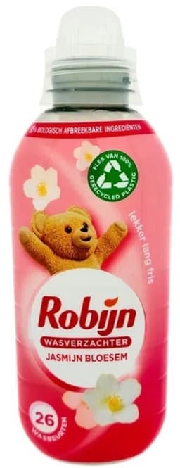 6 x Robijn – Wasverzachter – Jasmijn Bloesem – 650 ml - Voordeelverpakking - 6 stuks — thumbnail 2