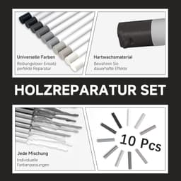 Reparatieset voor laminaat, parket, vinyl en hout 10-delig — thumbnail 5