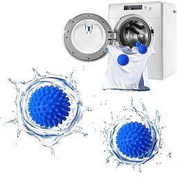 Droogballen voor wasmachine - Set van 10 in verschillende kleuren — thumbnail 3