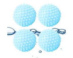 4 Stuks Droogballen voor Kleding & Donsjassen - Snellere en Zachte Droogresultaten