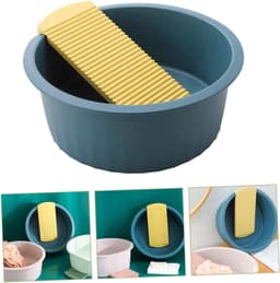 1set Wasbord Voor Handwas Van Kleding Dikke Wasbak Met Antislip Ontwerp Voor Huishoudelijk Gebruik Studenten Compact Duurzaam Voor Kleding — thumbnail 5