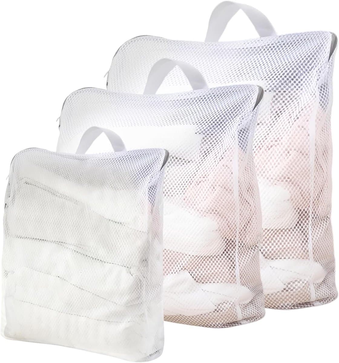 Grote wasnet voor delicate kleding, ideaal voor het beschermen van stoffen tijdens het wassen — afbeelding 1