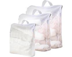 Grote wasnet voor delicate kleding, ideaal voor het beschermen van stoffen tijdens het wassen