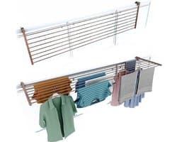 Hangend wasrek voor trapgat - Wasrek - Droogrek - Voor het trapgat - Hangend droogrek