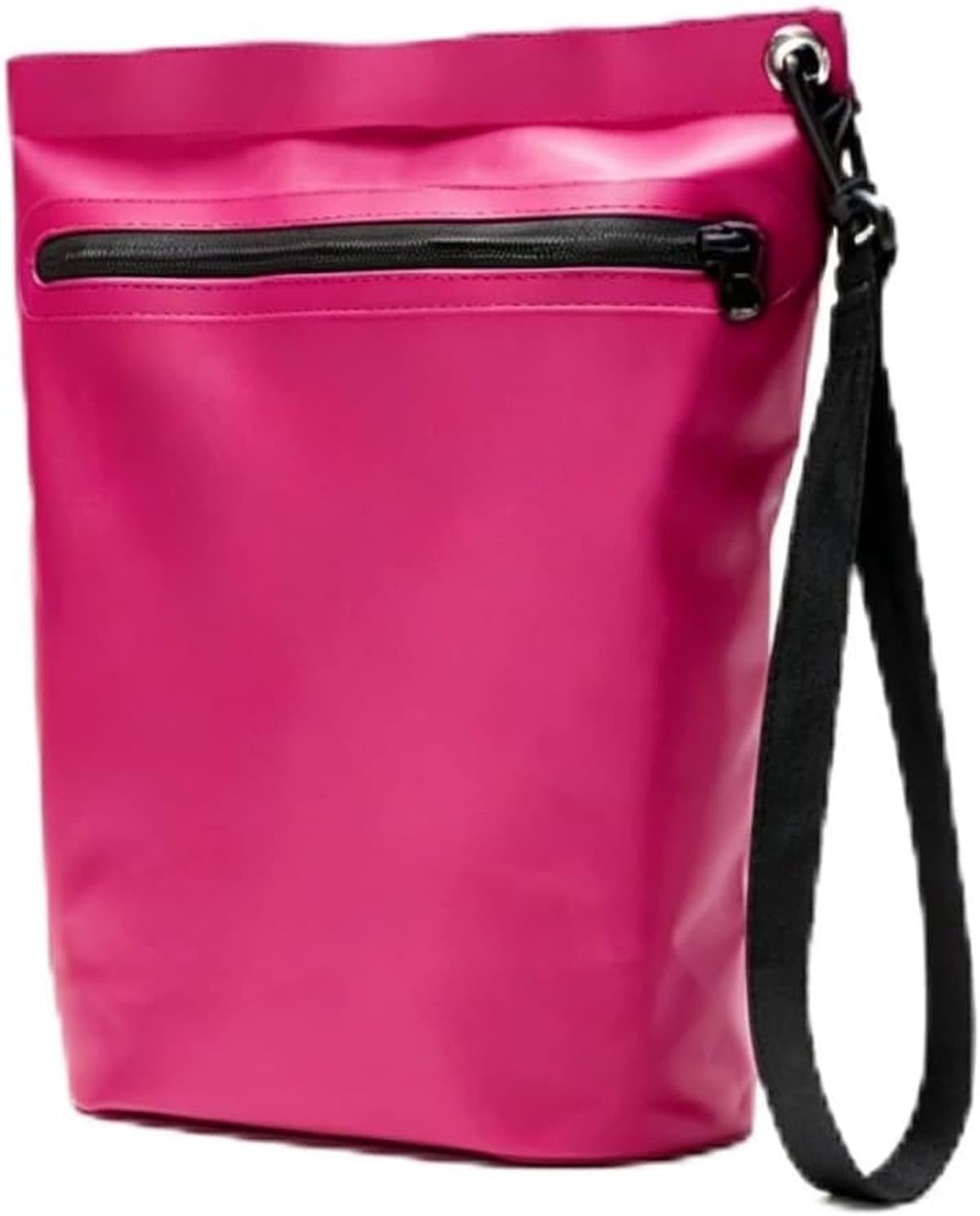 Tas met ritssluiting voor buiten, 2 maten, 6 kleuren, voor strand, zwembad, vissen en natte kleding, Fuchsia, taglia alta, Waterdichte tas — afbeelding 1