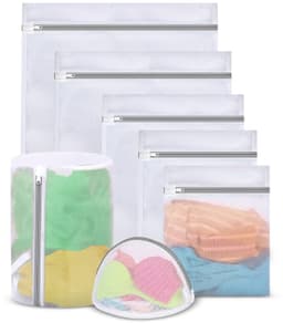 7-delige Waszakken Set voor Wasmachine met Rits — thumbnail 1