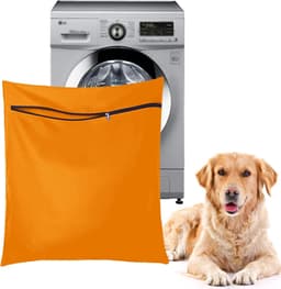 Huisdierenwaszak - Oranje - Beschermt wasmachine tegen honden- en kattenharen - Ideaal voor beddengoed - ShopVlot — thumbnail 1