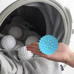 Kraftverdia® - Wasbollen voor wasmachine-Drogerballen-Drogerballen voor wasdroger-voor het reinigen van kleding thuis, herbruikbaar-9 stuks — thumbnail 3