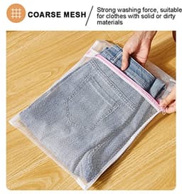 Wasnet | 4-delige wasmachinenet voor delicate kleding | Bescherming en organisatie — thumbnail 4