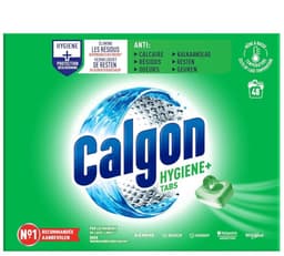 Calgon Hygiëne+ Wasmachinereiniger en Anti Kalk - 48 Tabletten — thumbnail 1