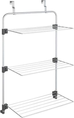 Grijze Gale wasdroger met Epotherm-coating - Over-de-deur - 35 x 58 x 87 cm — thumbnail 1