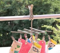 Handdoekclips Winddicht - Roestvrij Staal - 12 Stuks - 8,5 cm - Geschikt voor Ligstoelen - Grove Opening - Ideaal voor Strand - Strandclips — thumbnail 5