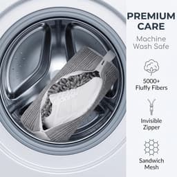 Waszak voor Schoenen - 2 Stuks Herbruikbare Waszakken voor Sneakers en Schoenen in de Wasmachine, 360° Diepe Reiniging voor Alle Schoentypes — thumbnail 5