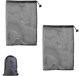 Solidchoice - Set van 2 Grote Wasnetten met Trekkoord 70x90cm — thumbnail 1